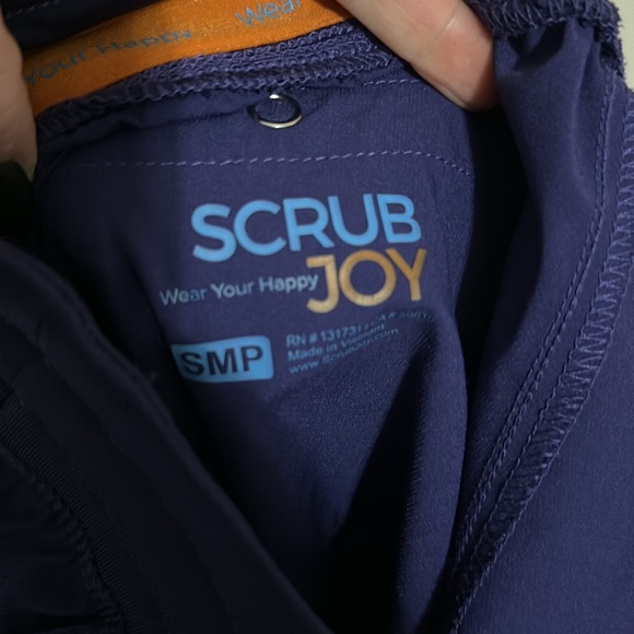 Scrub Joy Dark Purple Scrubs SP/SP - Picture 4 of 4